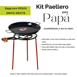 Kit Paellero Lorito