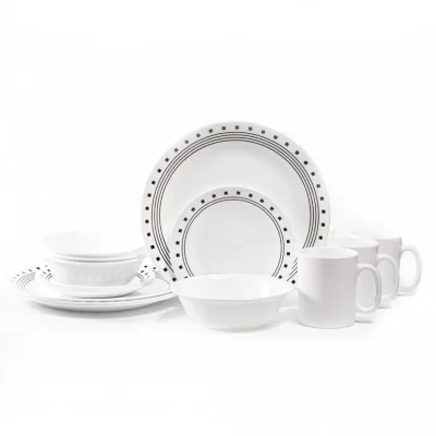 corelle city block 16 piezas