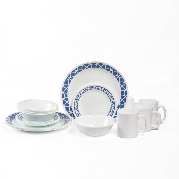 corelle cobalt circles 16 piezas - Image 3