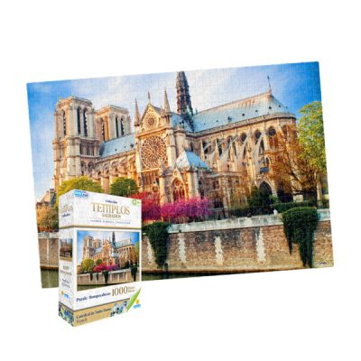 Rompecabezas 1000 Piezas Notre Dame Templos Sagrados