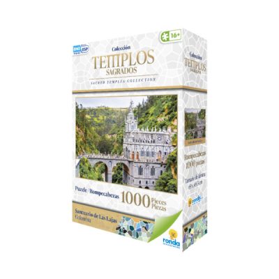 Rompecabezas 1000 Piezas Santuario de las Lajas Templos Sagrados