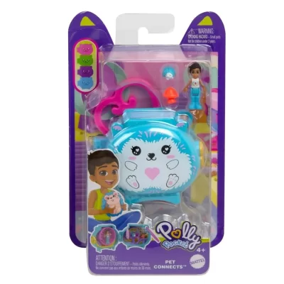 POLLY POCKET COMPACTO MINI MUNDO DE MASCOTAS SORPRESA