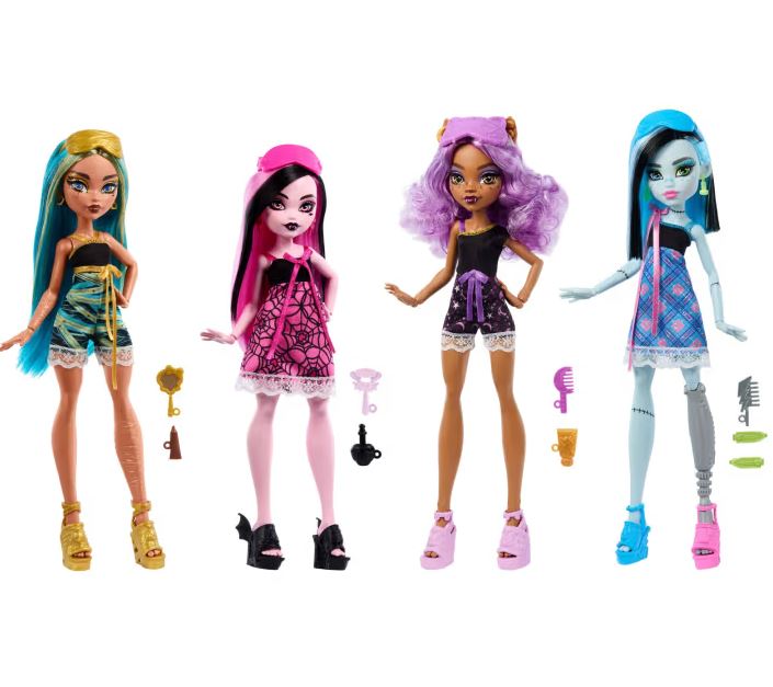 Monster High Muñeca Reveal Pijamas Monstruosas