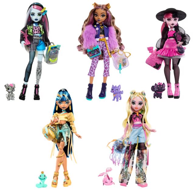 Monster High Muñeca look Monstruosos sorpresa