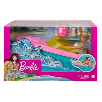 Barbie Bote con Muñeca
