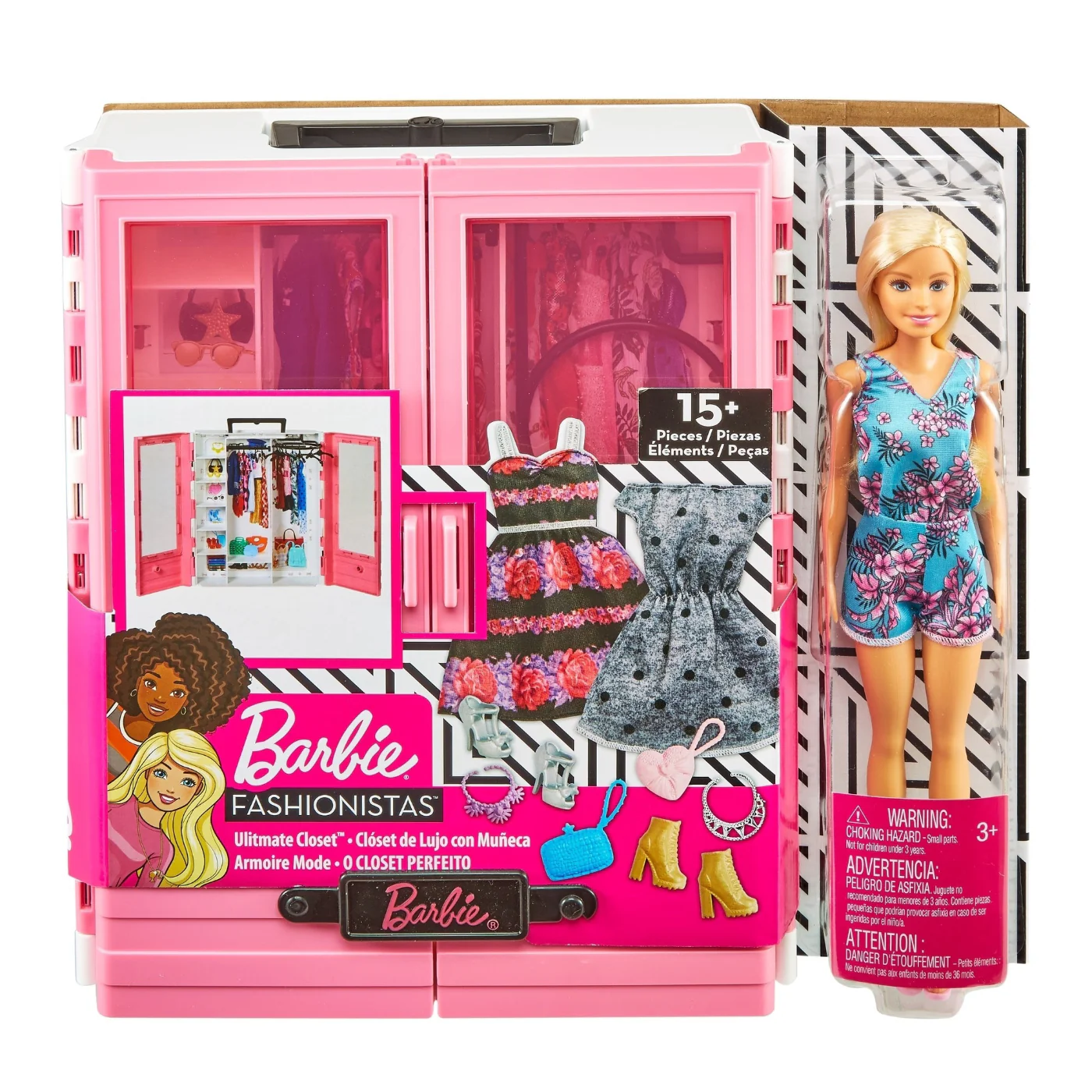Barbie Closet De Lujo Con Muñeca