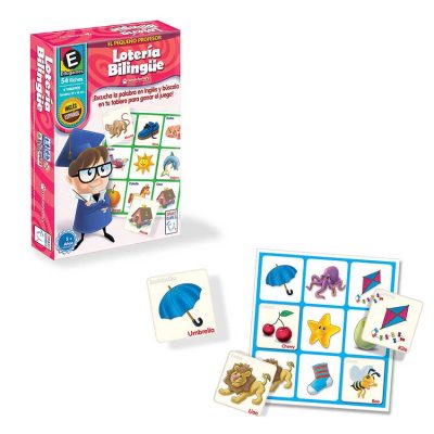 Juego Didáctico Lotería Bilingüe