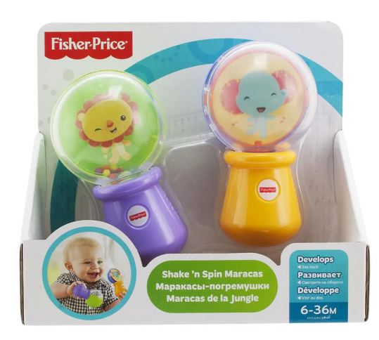 Juguete Fisher Price Maracas Jungla