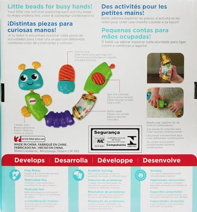 Fisher Price Oruga Colores Armable - Image 2