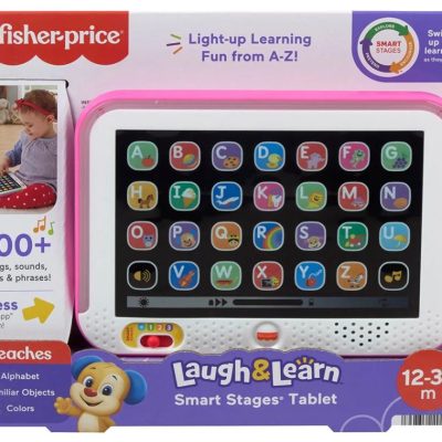 Fisher-Price Ríe y Aprende Tablet De Aprendizaje Crece Conmigo