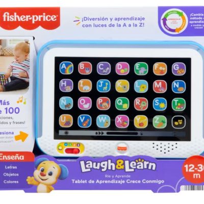 Fisher Price Ríe y Aprende Tablet De Aprendizaje Crece Conmigo