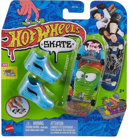 Hot Wheels Skate Vehículo de Juguete Patineta con Tenis Sorpresa - Image 5