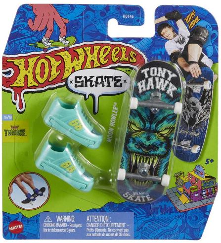 Hot Wheels Skate Vehículo de Juguete Patineta con Tenis Sorpresa