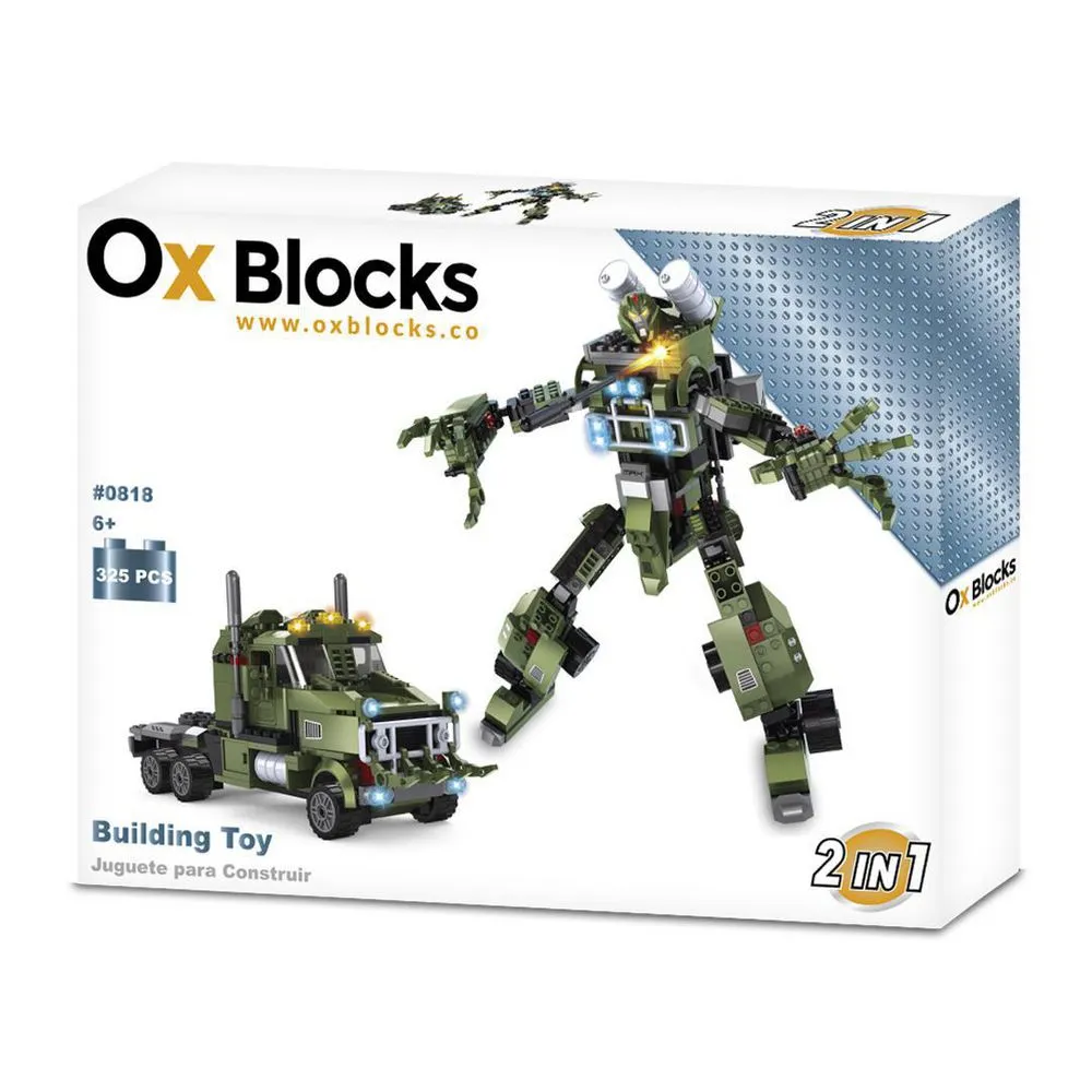 Robot Construir 2 en 1 325 piezas - Image 2